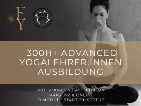 300h Yoga Ausbildung